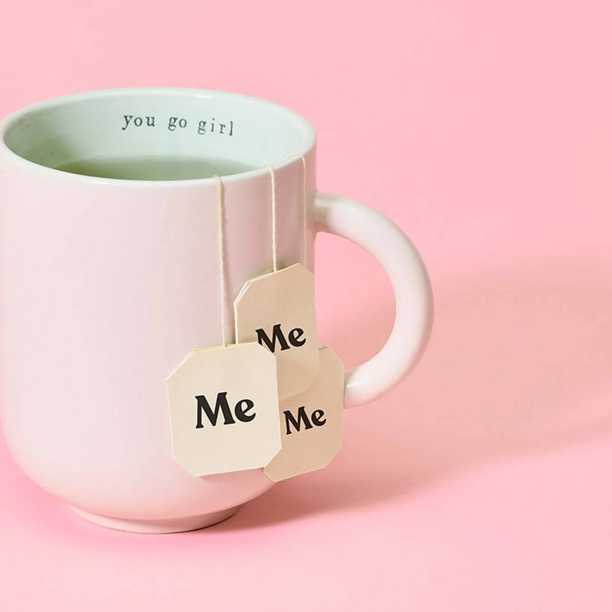 Me - tea - selfcare - roze - wellness