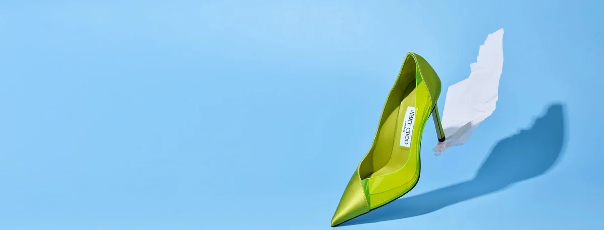 Header - Schoen - Groen - Jimmy Choo - fotografie Tom ten Seldam