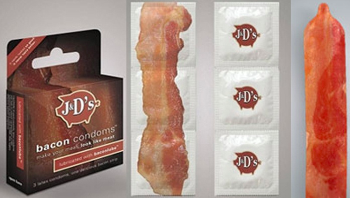 Image - bacon condoom - NBR Plaza