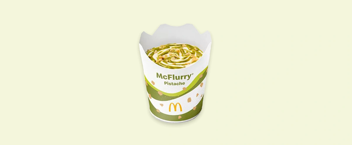 McFlurry Pistache Mcdonalds
