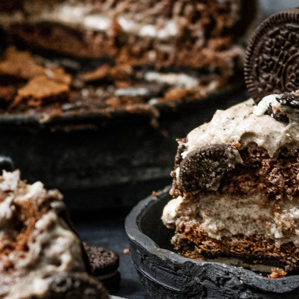 Fokking makkelijk recept - Chickslovefood - oreo taart - oreo