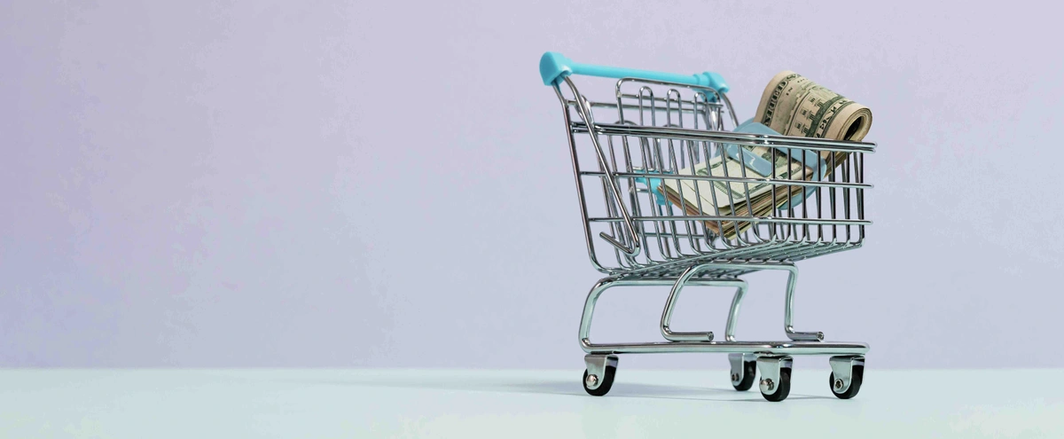 Header - winkelwagen - geld - shoppen - Pexels