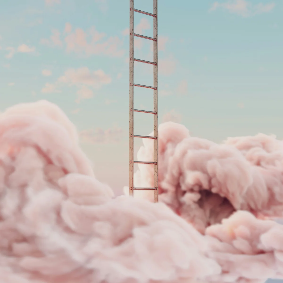 Roze wolk