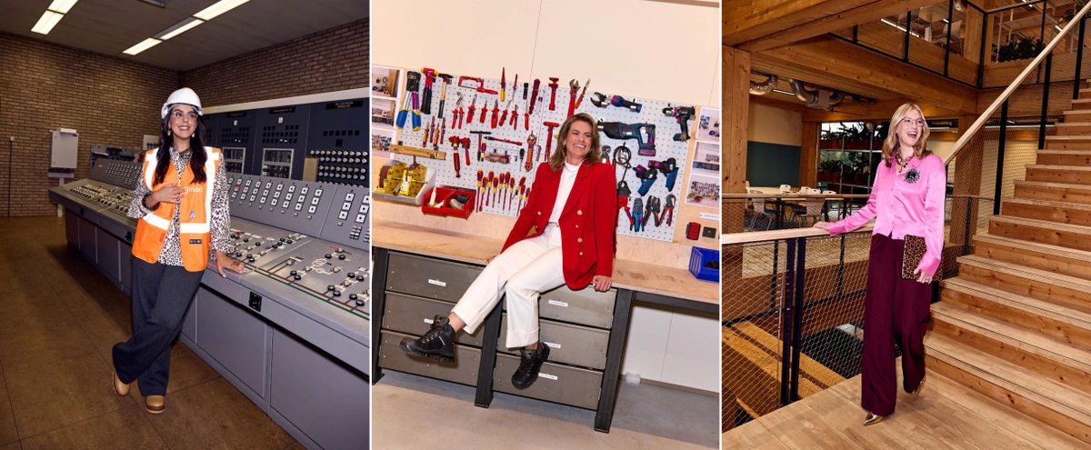 header - Alliander - Inci - Eva - Marijke - fotografie Julie Vielvoije