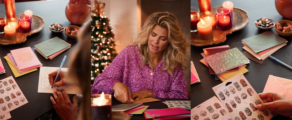 Een echte Kötterkerst begint bij een kaartje: ‘Leuk om mensen te bedanken’