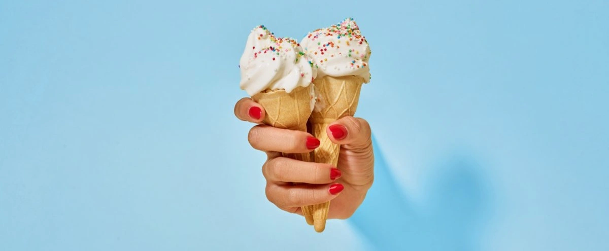 Ice ice baby met softijs 