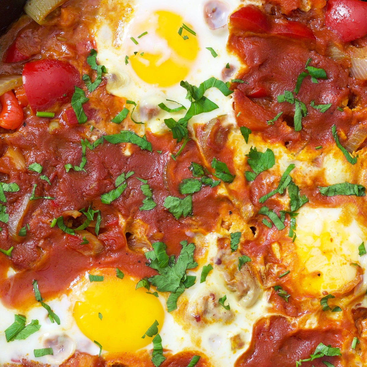 Fokking Makkelijk Recept Shakshuka met spinazie
