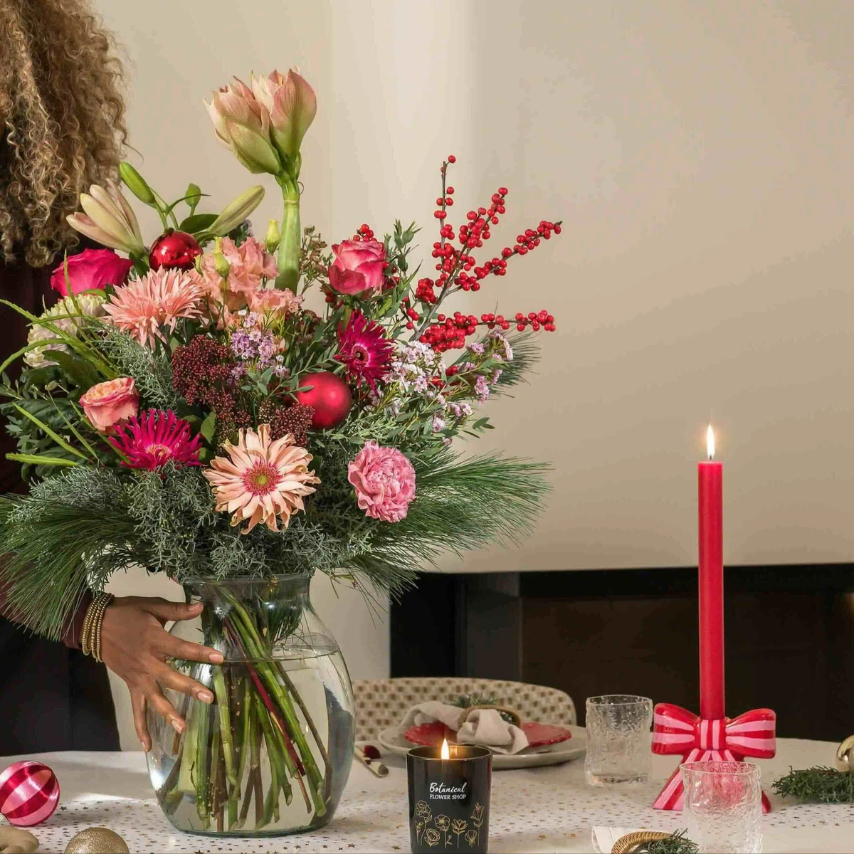 header - Fleurop - bloemen - kerst campagne - cadeau's