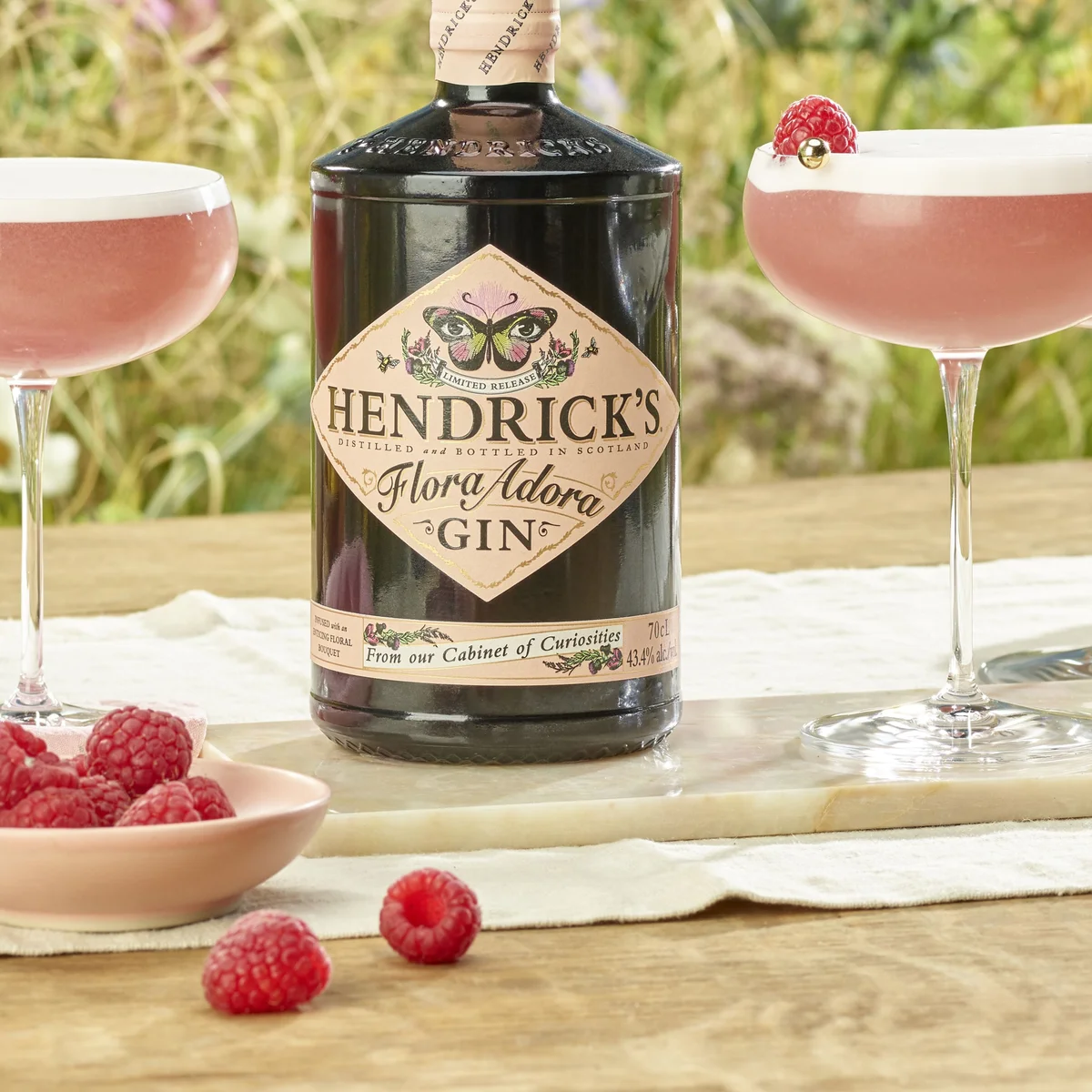 Hendrick's Flora Adora Clover Club