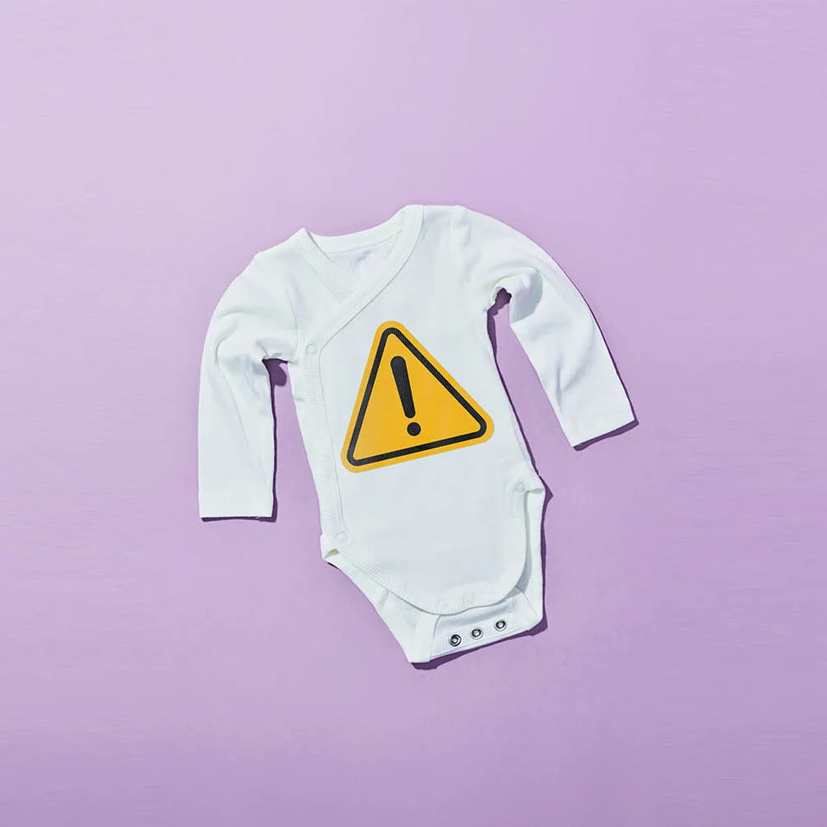 Romper met alert teken
