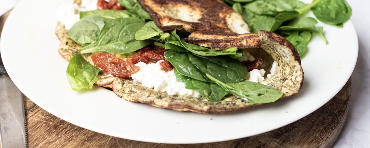 Header - cottage cheese wrap - fokking makkelijk recept - chickslovefood