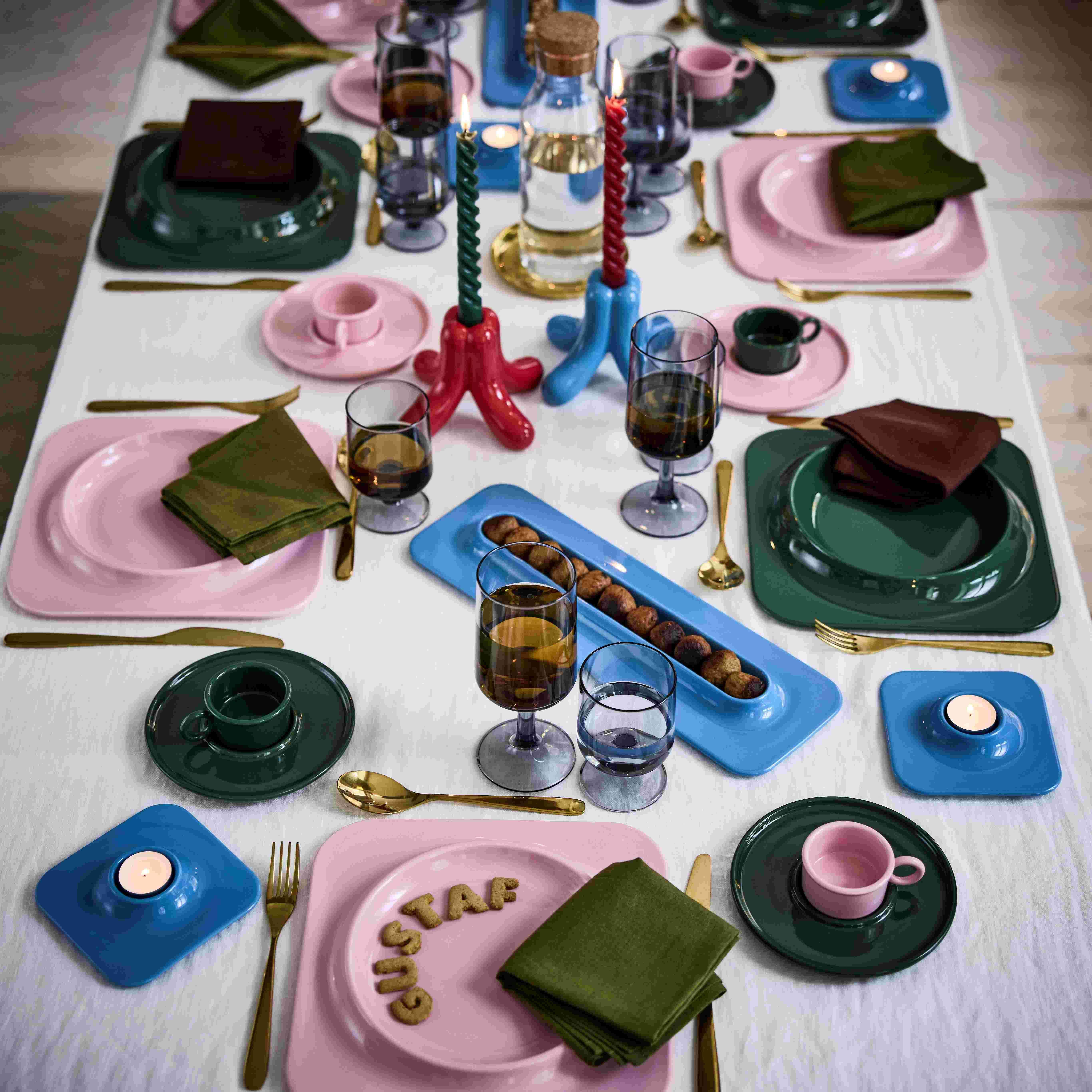Gustaf Westman IKEA collectie tafel dekking itemsa