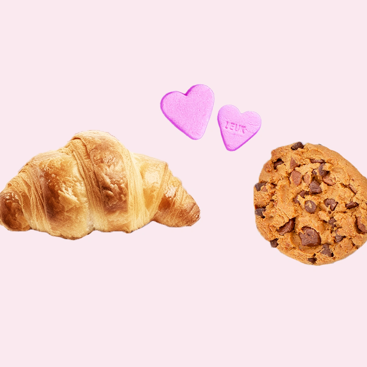 Crookie - cookie - croissant - hartje - header