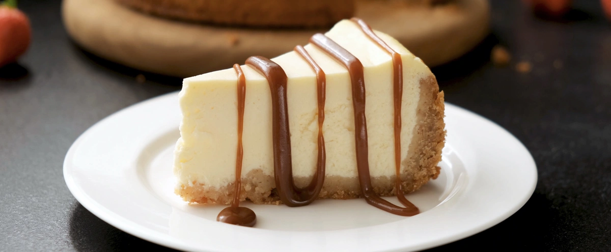 Header - fokking makkelijk recept - cheesecake - karamel - Shutterstock