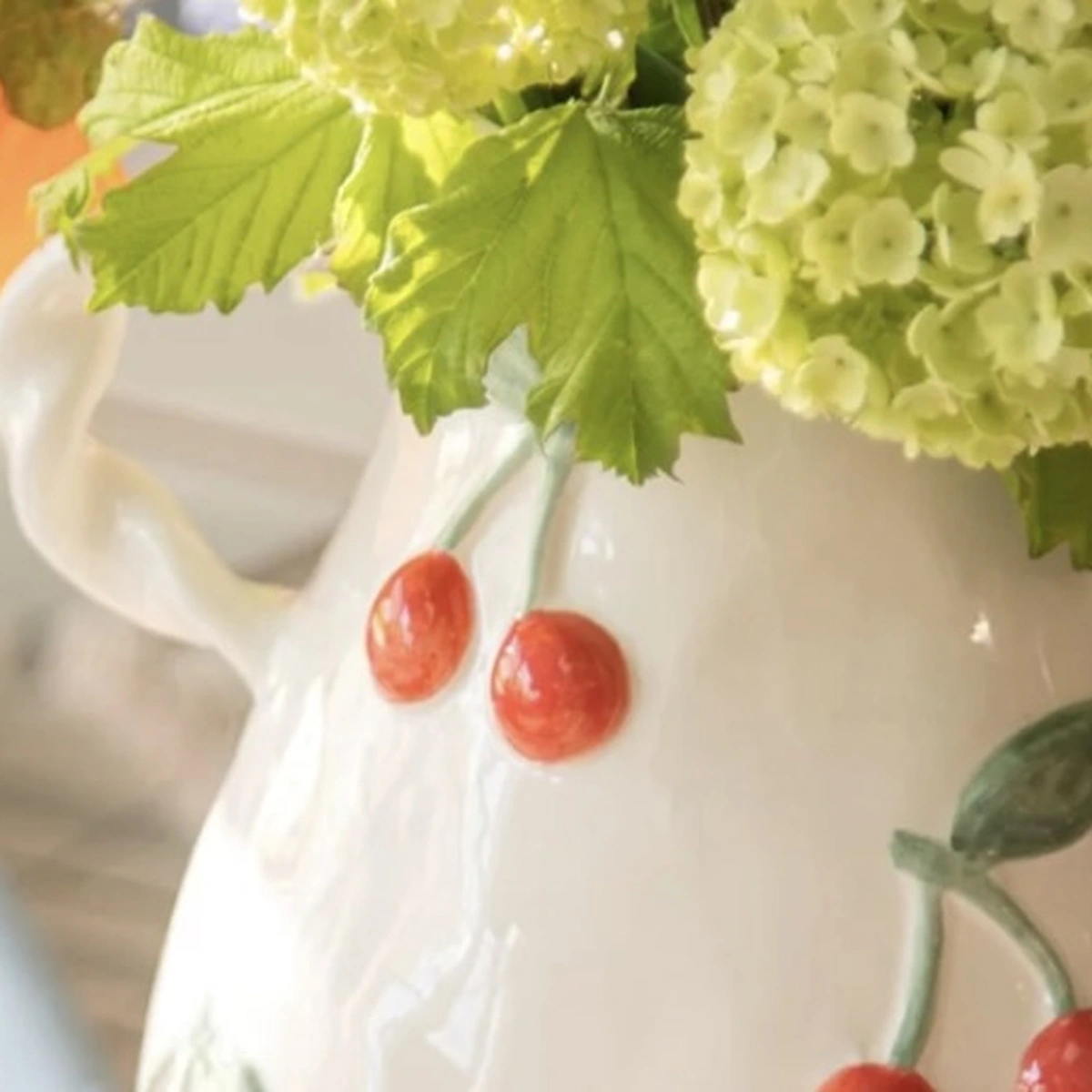 Vaas met kersen Søstrene Grene