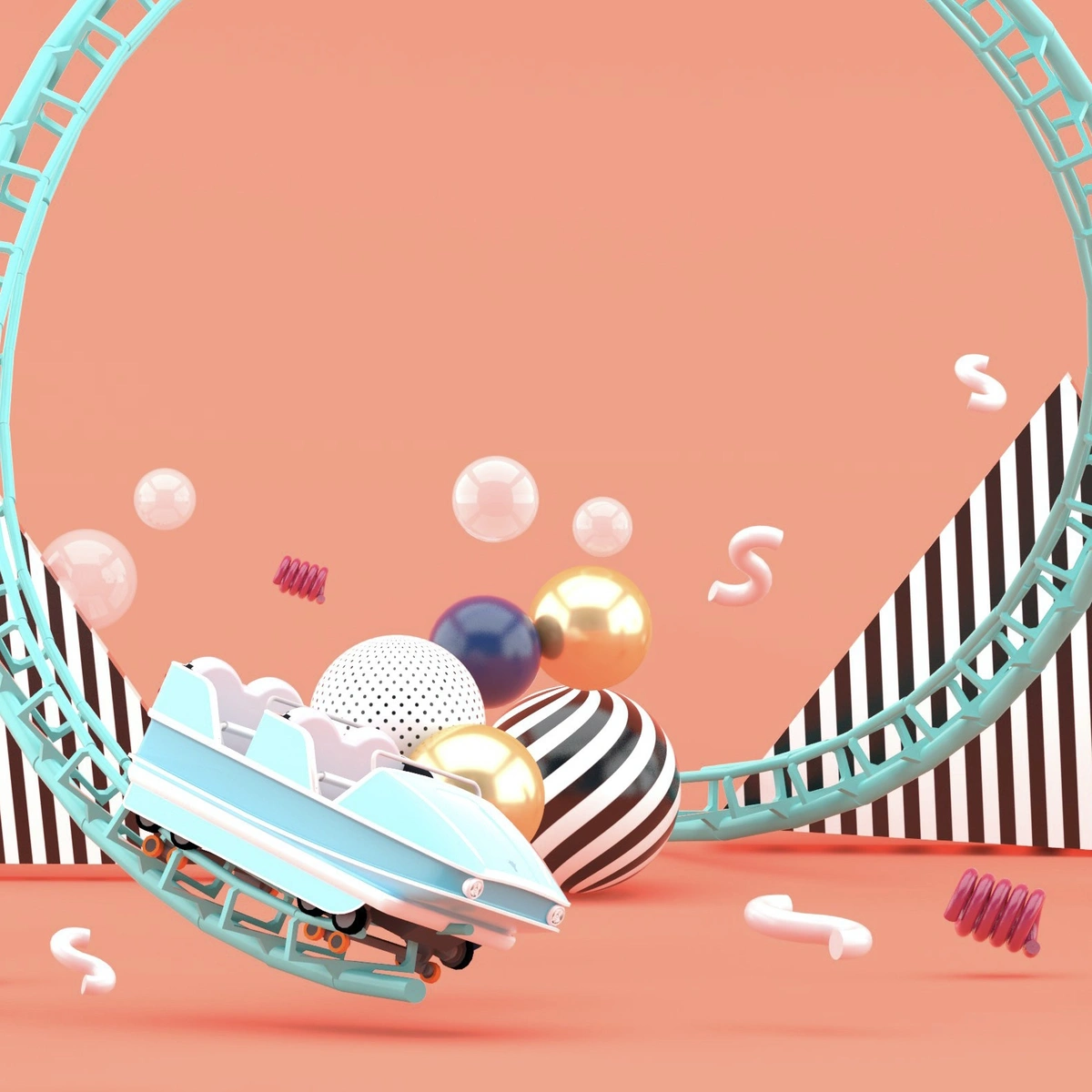 achtbaan - pretpark - shutterstock