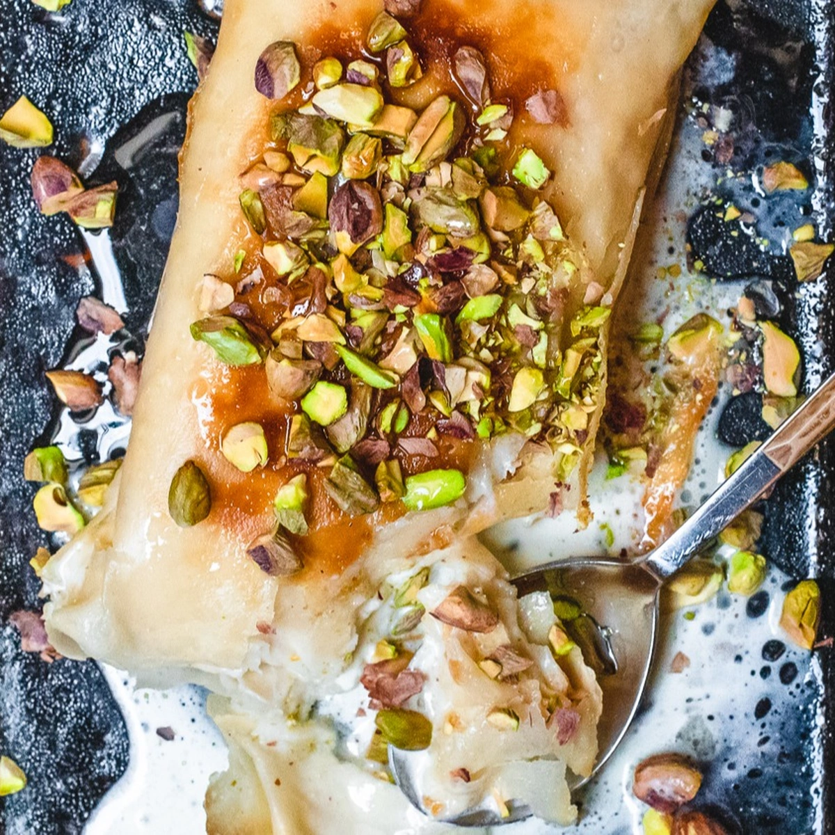 Baklava ijs - recept - fokking makkelijk recept - chickslovefood