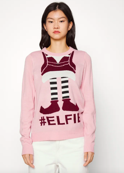 Kersttrui: elfie