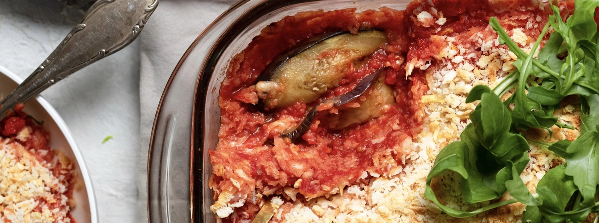 Header - fokking makkelijk recept - melanzane - chickslovefood