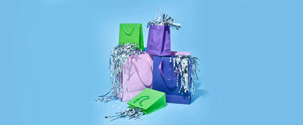header - pakketjes - tasjes - glitters - cadeaus 