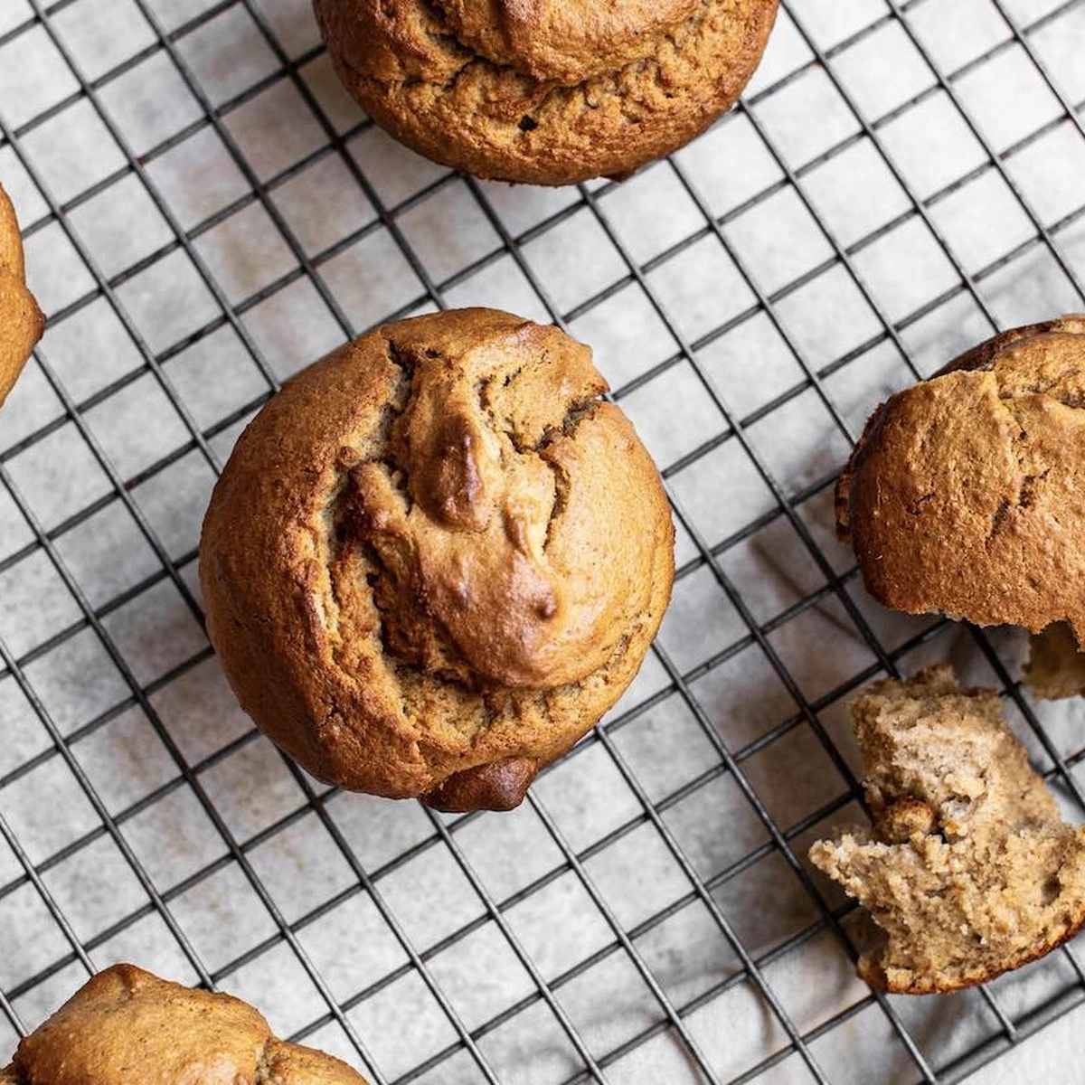 Fokking makkelijk recept - pindakaas bananenbrood muffins - chickslovefood