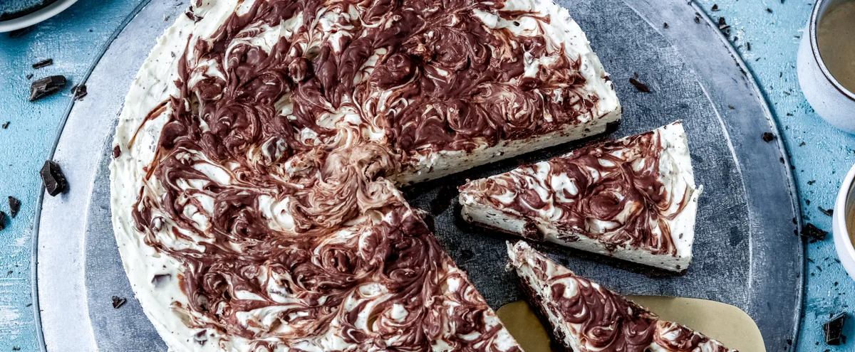 Stracciatella cheesecake - chickslovefood