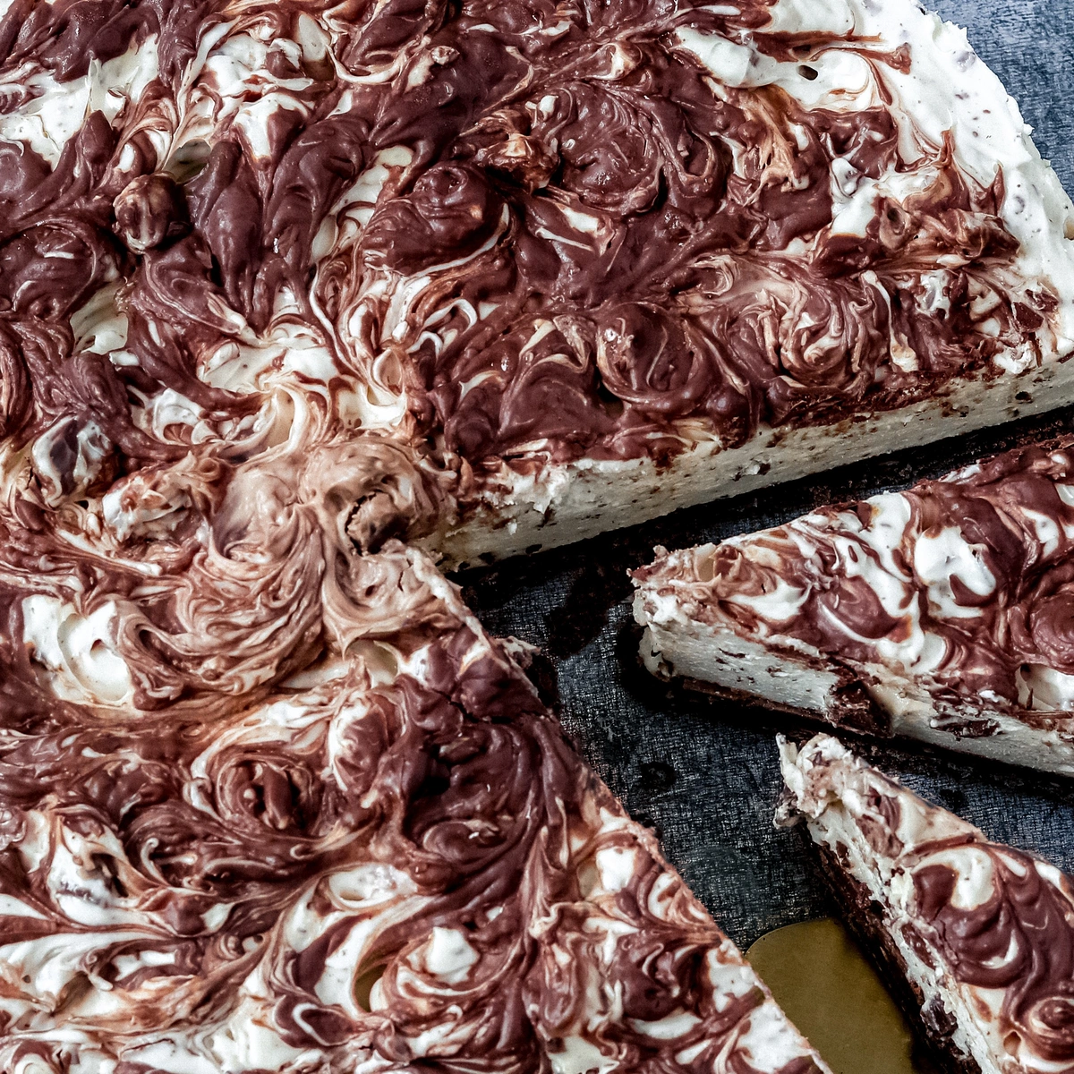 Stracciatella cheesecake - chickslovefood