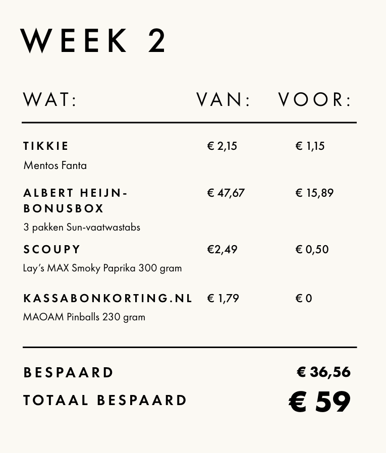 Extreme couponing week 2