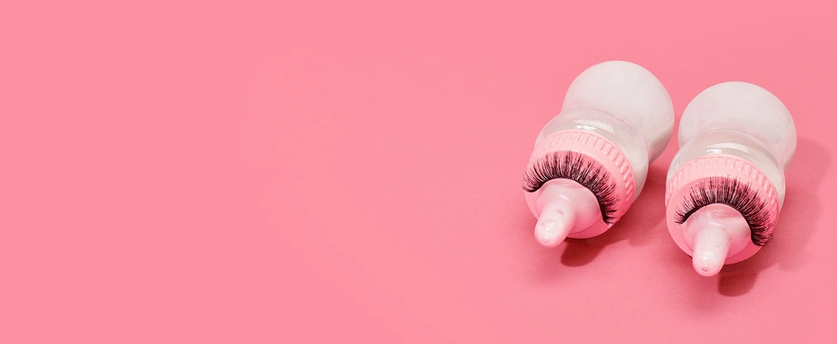 header - fles - baby - wimpers - perspraat - tom ten seldam