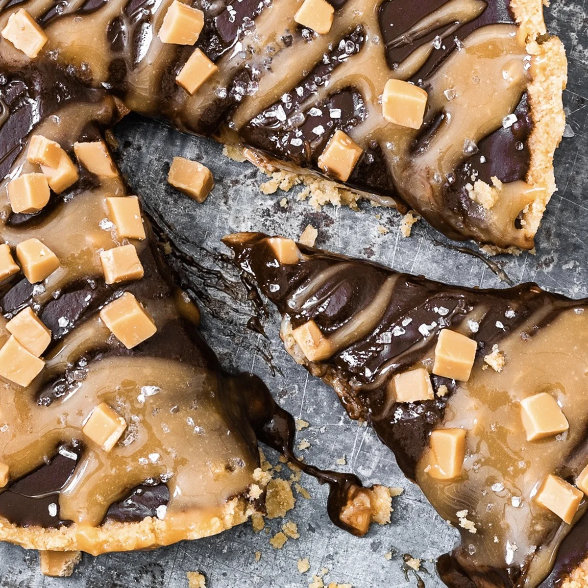 Header/hero - taart - salted caramel -gezouten karamel - chickslovefood