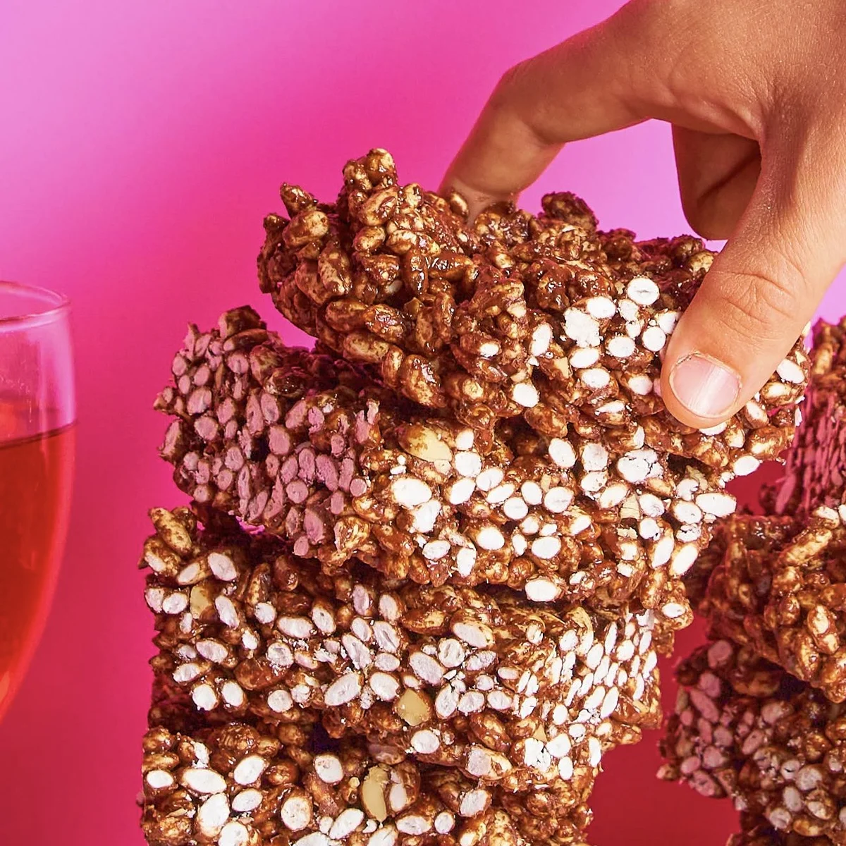 Fokking makkelijk recept - snickerbrokken - Zoete Zusjes - kookboek