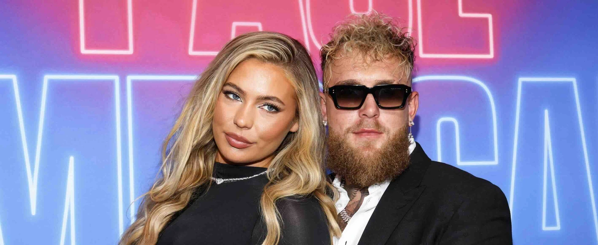 Jake Paul en Jutta Leerdam Getty Images