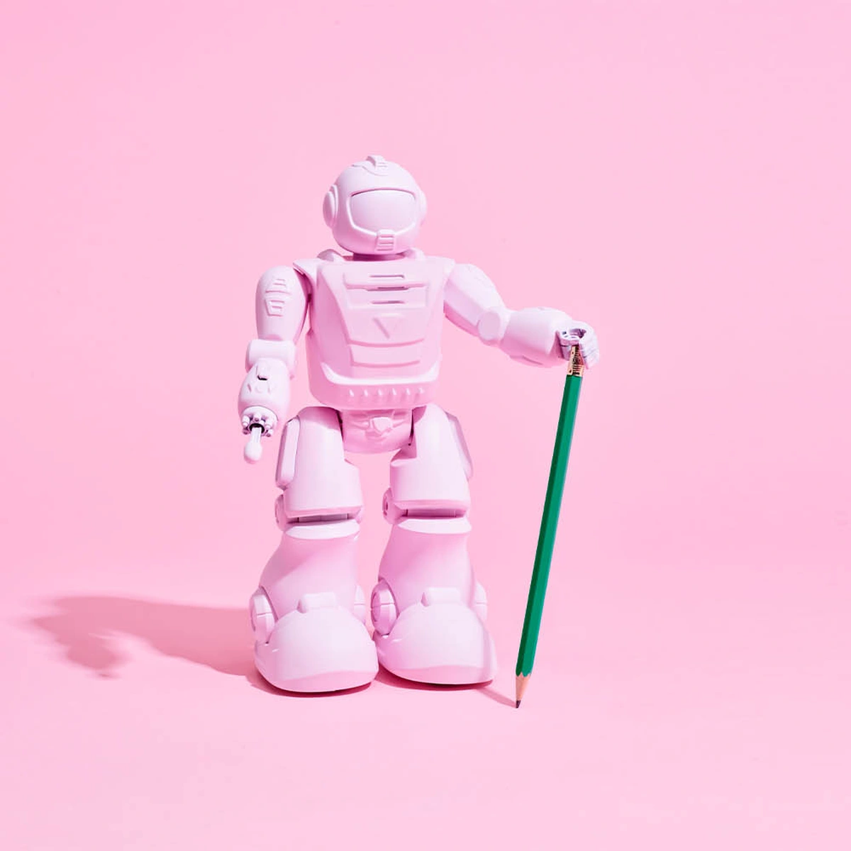 Robot - Potlood - Roze - Header-Tom ten Seldam
