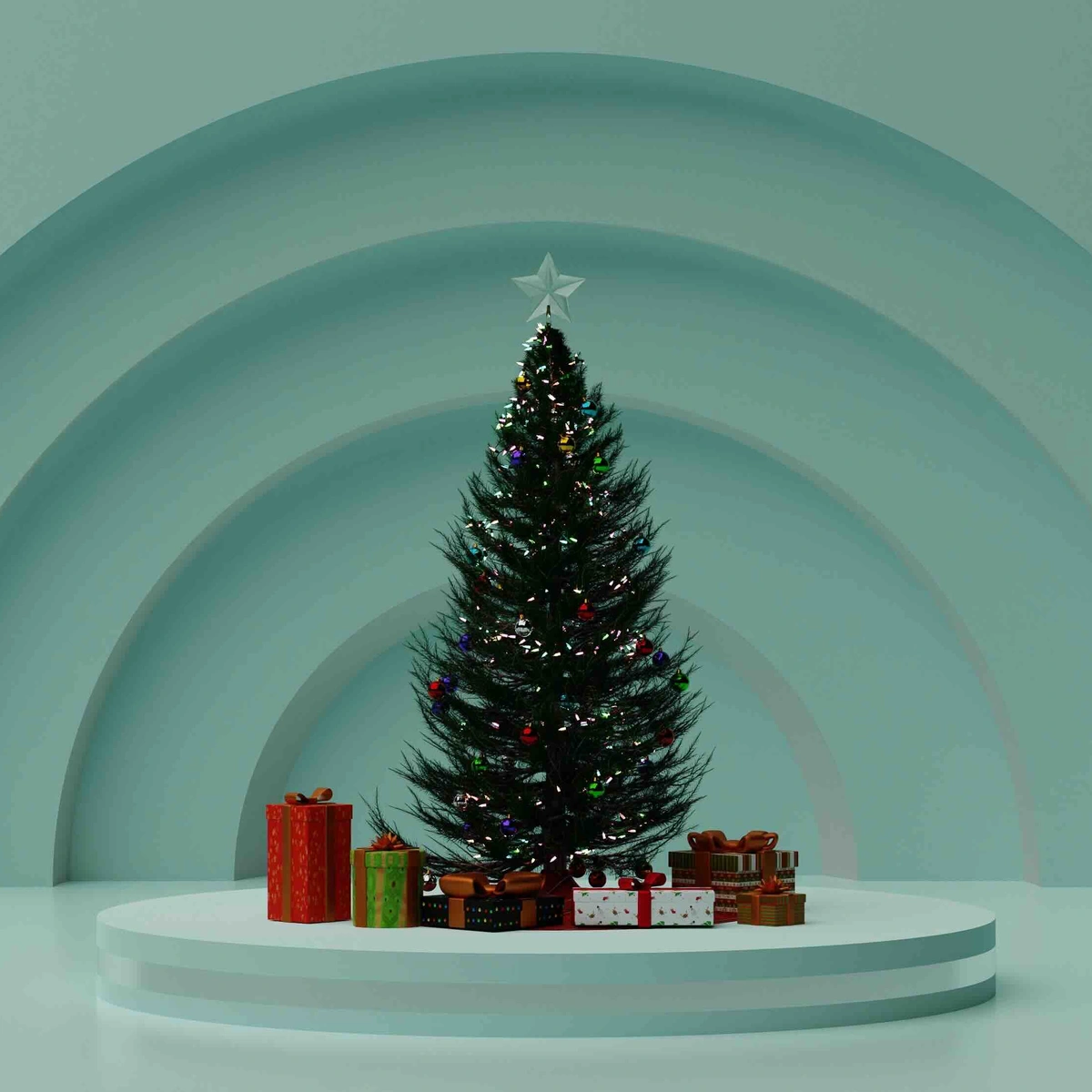 Kerstboom Kerstmis Jezus