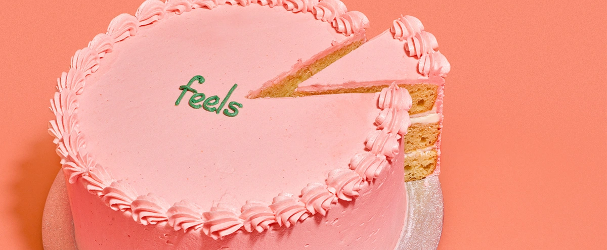 Taart gevoelens verliefdheid 