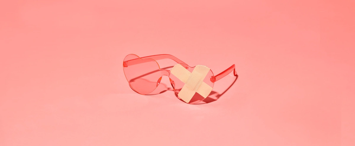 Vrienden met ex - zonnebril - pleister - header - Tom ten Seldam