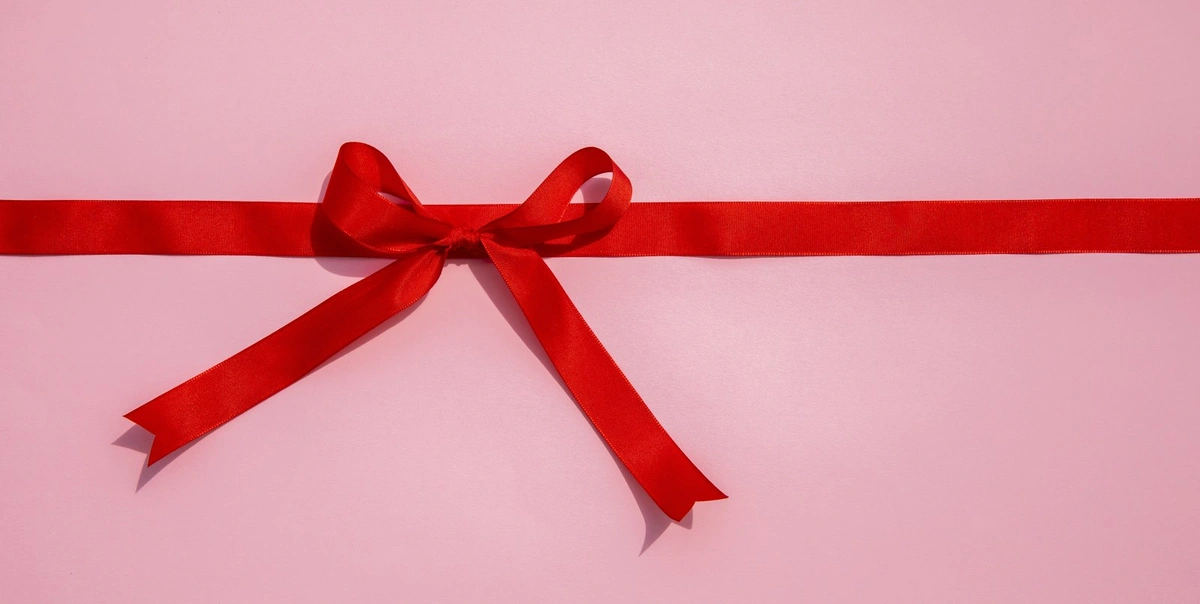 Header - strikje - lint - cadeau - Freepik