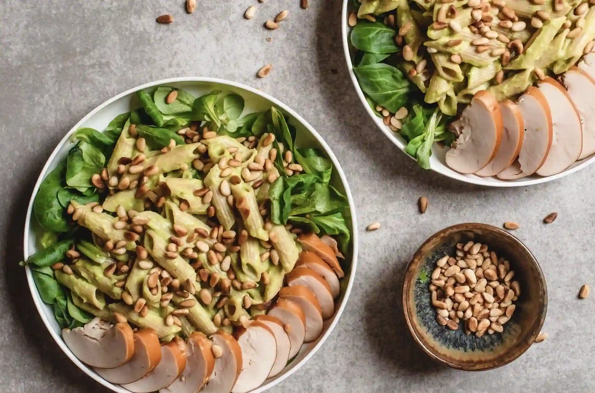 Header - gezonde pastasalade - chickslovefood