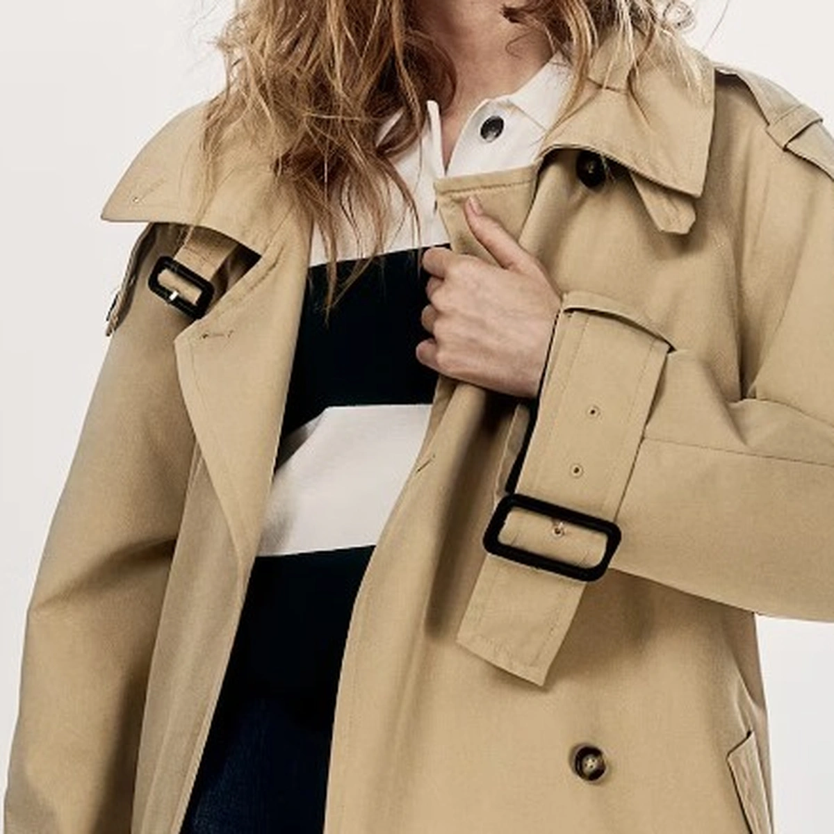 H&M A-linetrenchcoat 