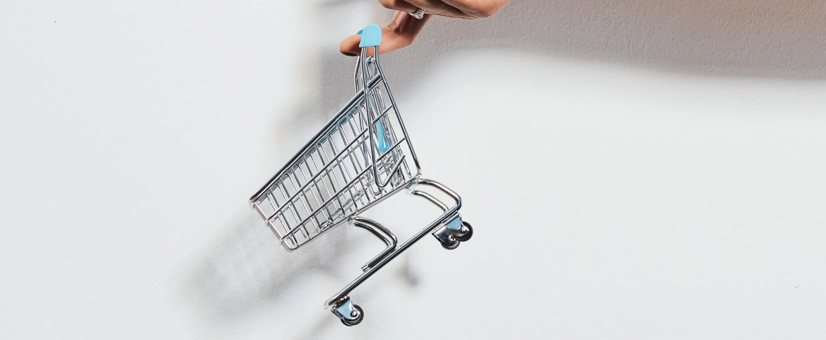 Header - boodschappen - supermarkt - winkelwagen - shoppen 