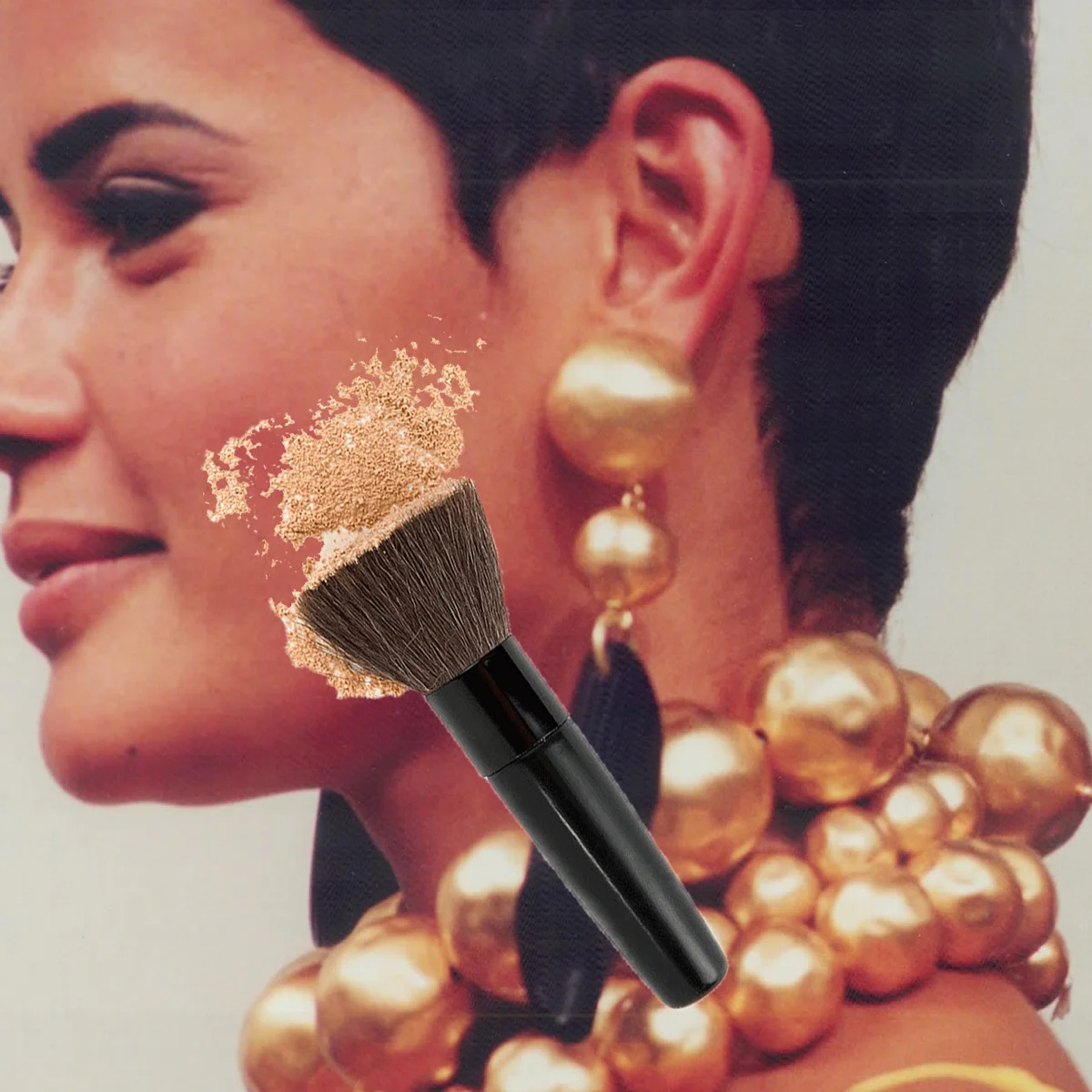 gebroken make-up