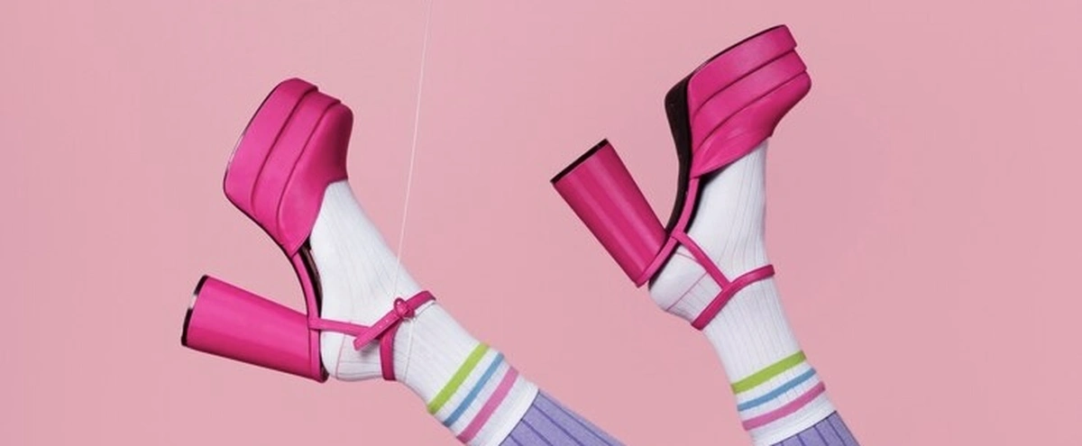 schoenen roze hakken