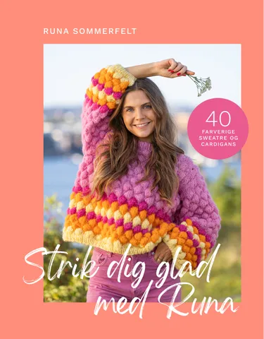 Cover af udgivelsen Strik dig glad med Runa