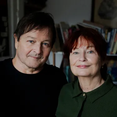 Billede af Forfatter Lise Ringhof og Erik Valeur
