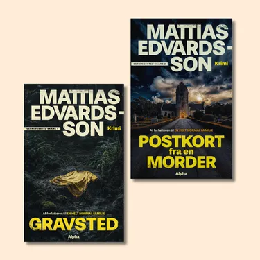 Gravsted og Postkort fra en morder af Mattias Edvardsson