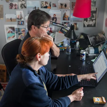 Billede af  Lise Ringhof og Erik Valeur