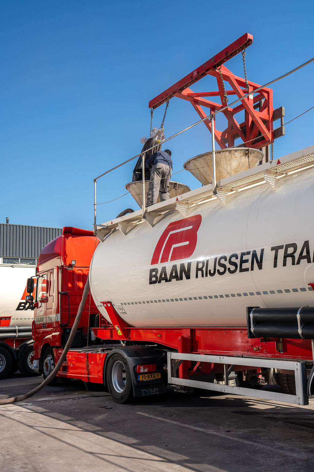 Werkstatt von Baan Rijssen Transporten — LKW-Wartung an der Bulktransport-Flotte