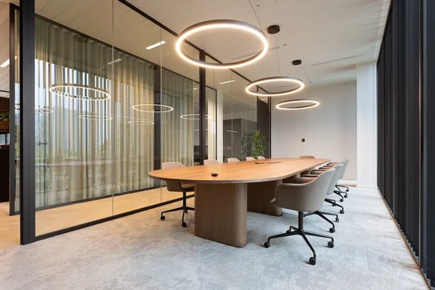 Arco ovale Boardroom vergadertafel is verkrijgbaar in vele afmetingen en kleuren.