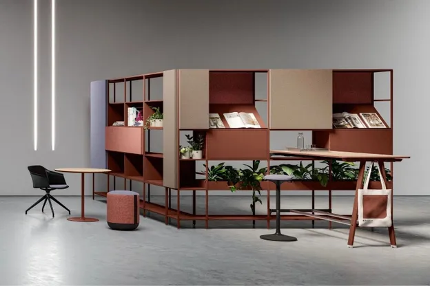 Bralco Concerto Modulaire kastenwand voor kantoren die meer vragen dan alleen opbergruimte.