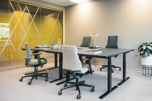 Bma Axia bureaustoelen van Flokk voor verantwoord ergonomisch zitten.